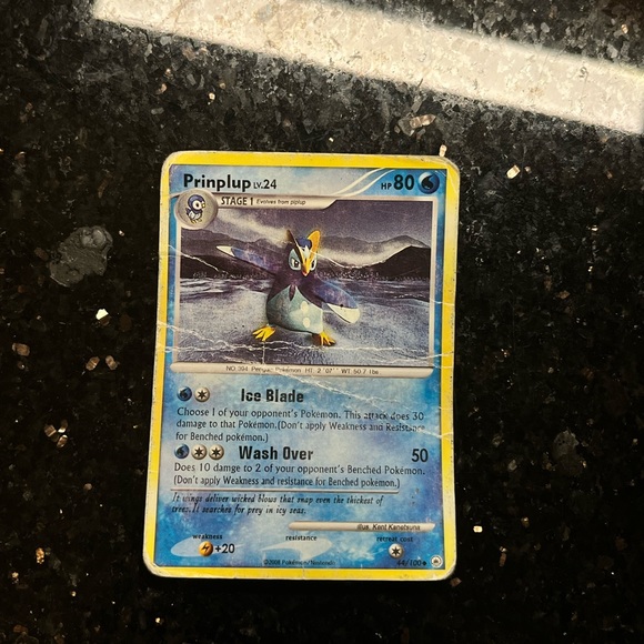 Pokémon Card Prinplup 44/100 - Picture 2 of 2